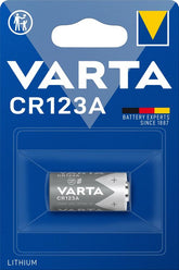 Varta Μπαταρία Φωτογραφικών Μηχανών CR123 (1τμχ)